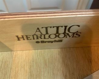 ATTIC HEIRLOOMS by Broyhill Side Table Cabinet
