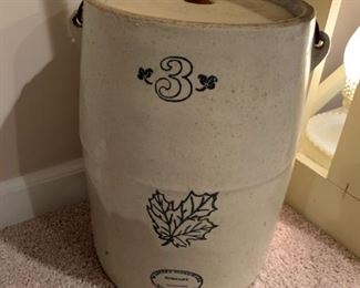 Western Stoneware "3" Butter Churn