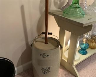Western Stoneware "3" Butter Churn