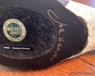 The Boyds Collection LTD 1987 Canadian Goose - Signed Joe Weaver