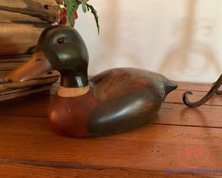 Hand Carved Duck Decoy