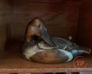 Canvasback Hen Decoy by J. Vagts 1981