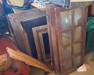 OLD WINDOWS AND DOORS