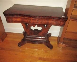 Victorian Game Table  Circa 1850