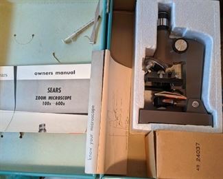 Sears Zoom Microscope