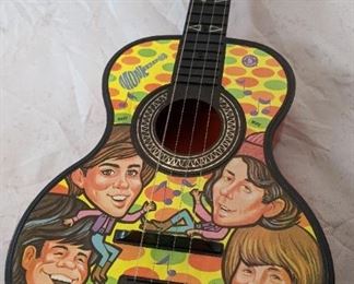 1966 Monkees Toy Guitar