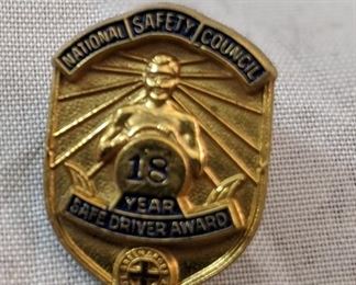 National Safety Council 18 Year Safe Fever Award