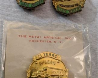 McLean Trucking Safe Driver Pins