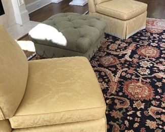 Baker Armless chairs