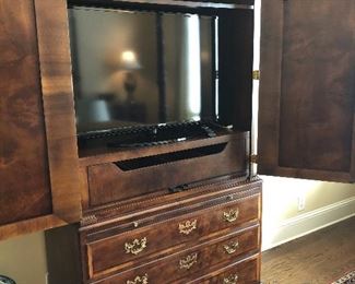 Henredon Armoire - open (TV not for sale)