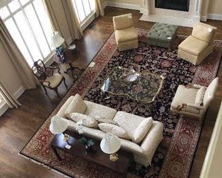 12‘ x 17’ 10” - Genuine Handmade Chinese Rug by
Chin. Ziegler  ** Has Certificate **
