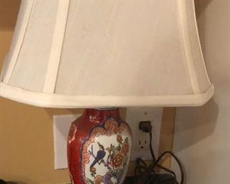Small oriental desk lamp