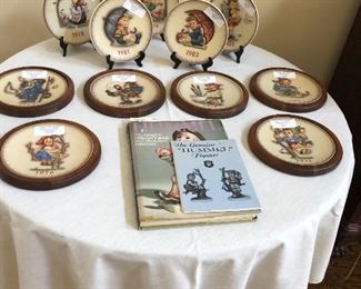 Vintage Hummel plates - BOOK SOLD