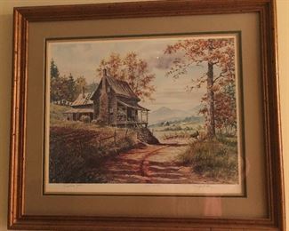 Artist:  John Kollock  "Sautee Gold"