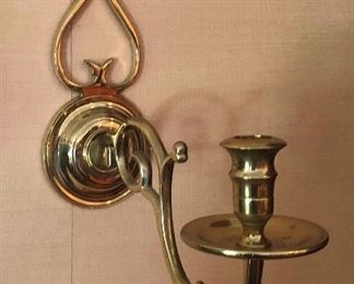 PAIR  - Williamsburg sconces by Virginia Metal Crafters