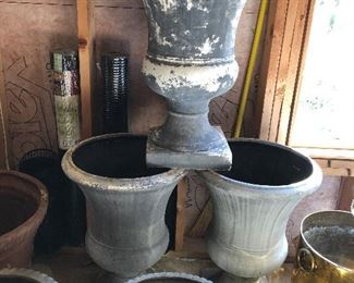 Resin outside urns