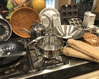 All Clad Stir fry pan - many wonderful kitchen items!
