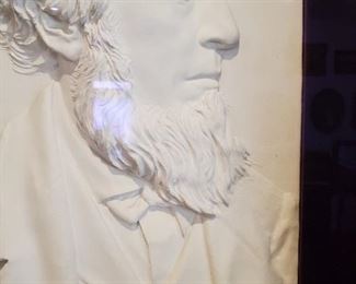 Relief Bust of Issac Singer