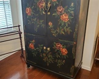 Fantastic Painted Armoire