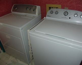 New Whirlpool washer and dryer