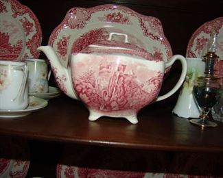 Johnson Brothers china, Old Britain Castles teapot