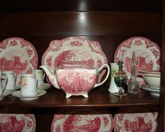 Collection of Johnson Brothers china, Old Britain Castles