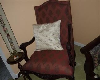 Mahogany arm chair