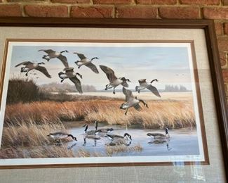 Signed and Numbered Lithograph by Maynard Reece 