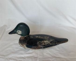 Antique Green Head decoy