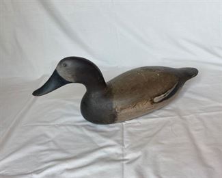 Antique Canvasback Hen Decoy 