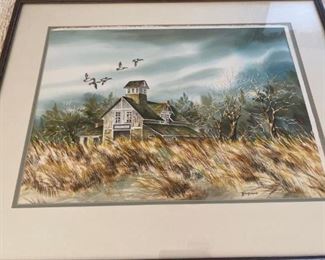 Original Watercolor by TJ Peterson 