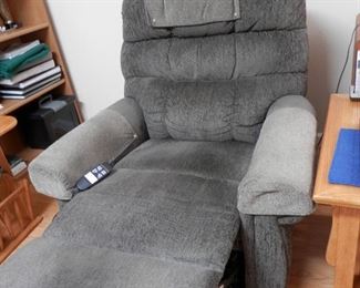 Electric STAND UP / RECLINER....$350....No condition issues...storage battery will power chair at least once during blackout.  SALE IN PROGRESS by appointment!  Call (760) 445-8571...Charlotte