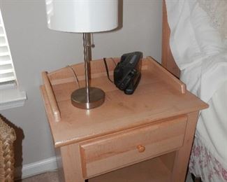  2 lamps $50****now $40 for the pair.     Contemporary pair of pull chain lamps  (760) 445-8571 Charlottte   Night stands sold