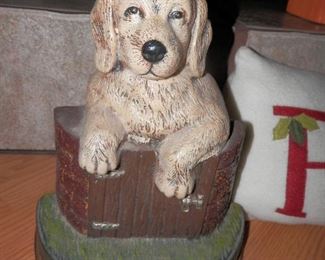 ****$25****NOW $20*****Vintage Puppy Dog cast iron door stop,  call (760) 445-8571 Charlotte