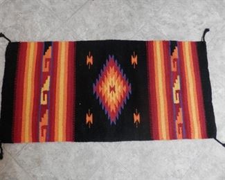 ****$30****NOW $20*****Vibrant hand woven indian rug...36"x22"   AS-NEW.. call (760) 445-8571 Charlotte