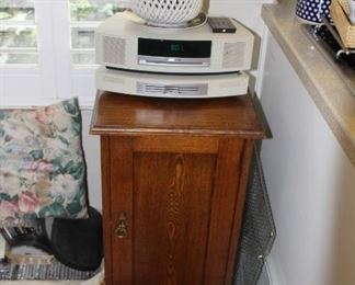 Cabinet not for sale                                                                            Bose stereo system for sale
