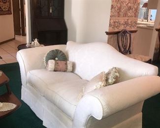 Detail pic of White Formal Loveseat
PreSale Furniture- Email/Phone pricing