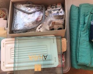 Quilting and Sewing notions.