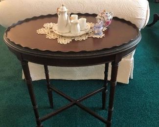 •SOLD• Oval scallop edge table
PreSale Furniture- Email/Phone pricing