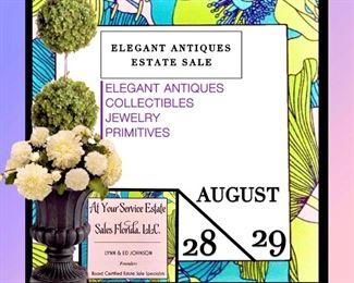 Traditional, 2 Day Estate Sale
😷Masks Mandatory😷