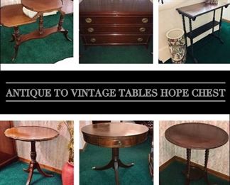 Antique to Vintage Tables
Lane Hope Chest
PreSale Furniture- Email/Phone pricing