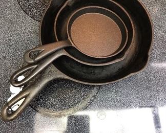 Iron frying pans