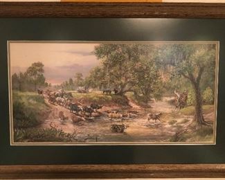 •SOLD•Robert Butler Print #530
“Greener Pastures” #4