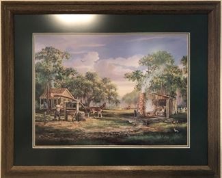 •SOLD•Robert Butler, Print #530
“Cane Grinding Season” #2