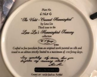 Detail pic. Lina Liu
“The Violet Crowned Hummingbird”