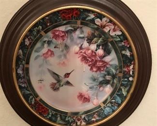 Lina Liu Collector Plate
“The Anna’s Hummingbird”