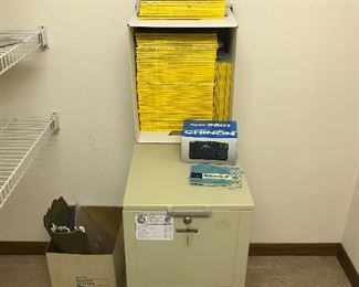 Rolling hanging file cart
National Geographic Mags. Some are New in Sleeves.