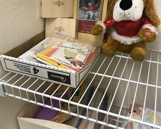 Vintage to current greeting cards
Vintage to newer wrapping paper