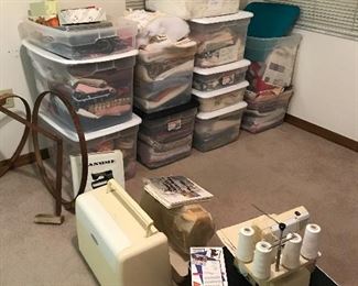 Fabric,Notions, and Sewing Machines