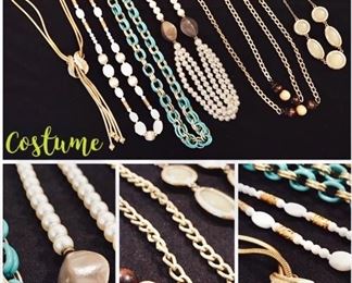 Vintage Costume Jewelry: Monet, Avon, Sarah Coventry, Kramer, Art, Vendome, Whiting and Davis, Roman, Lee Sands